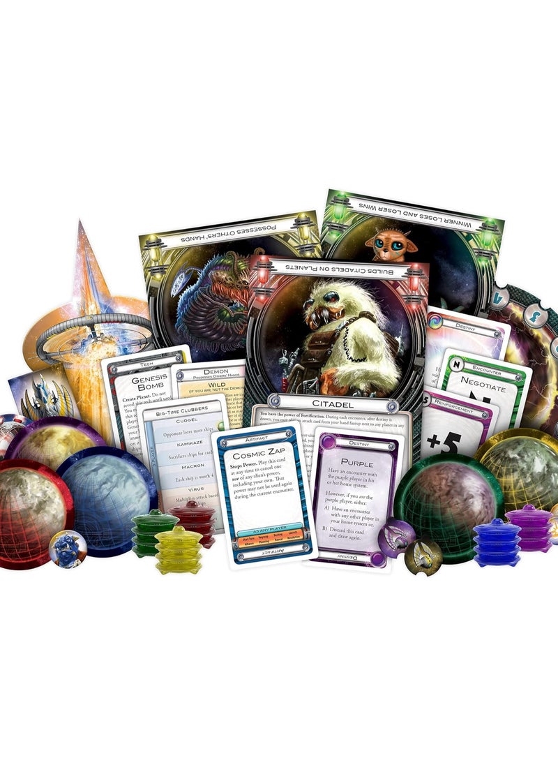 Fantasy Flight Games - Cosmic Encounter 4th Edition Board Game by Fantasy Flight Games - Classic Intergalactic Conquest Strategy Game for Kids and Adults, Ages 14+, 3-5 Players, 1-2 Hour Playtime - Image 1