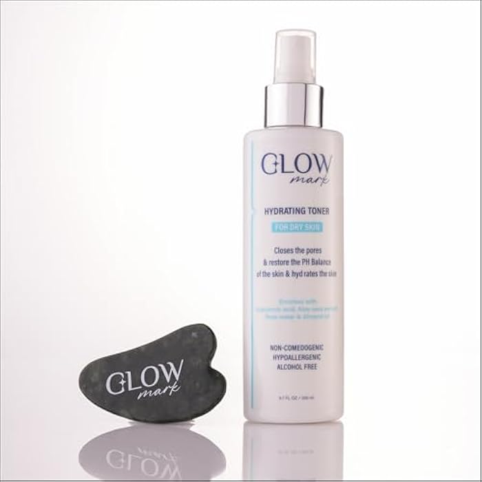 glowmark Toner For Dry Skin 200 ml With Guasha Gift - Image 2