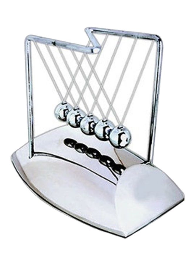 Newton's Cradle with Bright Metal Balls