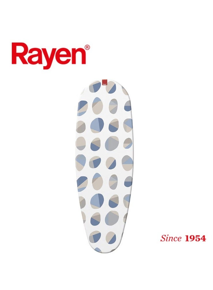 Rayen Elastic Ironing Board Cover 122×44 cm — Heat-Resistant Padded Fabric for Smooth & Fast Ironing | Universal Fit | Spanish Brand - Image 1