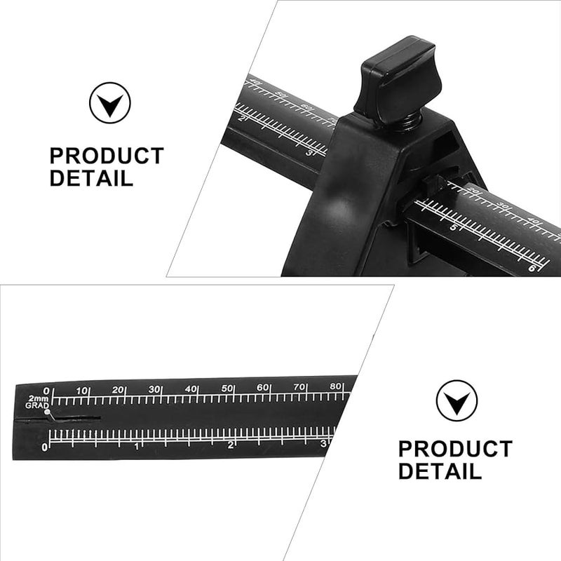 Professional Woodworking Marking Gauge with Adjustable Screw and Hardened Steel Spur for Accurate Mortise Lines - Image 4