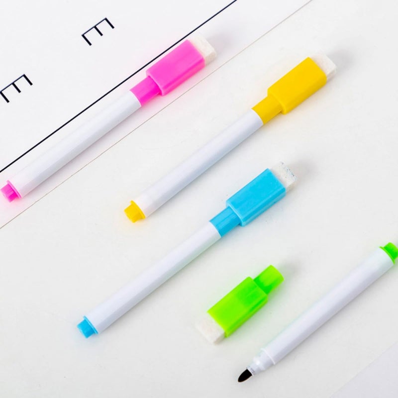 30Pcs Wear Resistant Whiteboard Markers Smooth Ink Portable for School Office Home Use - Image 3