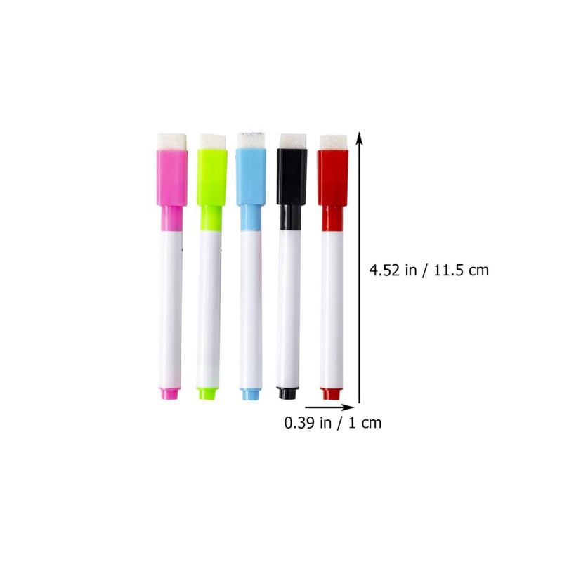 30Pcs Wear Resistant Whiteboard Markers Smooth Ink Portable for School Office Home Use - Image 5
