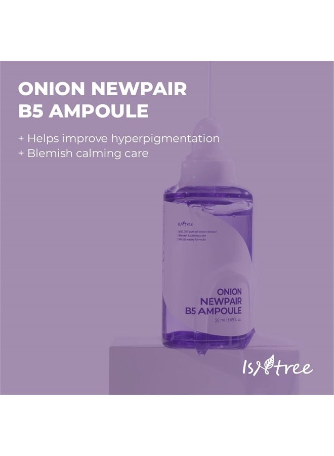 IsNtree أمبول بصل ISNTREE نيوباير B5 50 مل، 1.69 أونصة سائلة | عناية بالبقع وتهدئة | تركيبة خفيفة ومائية - Image 2