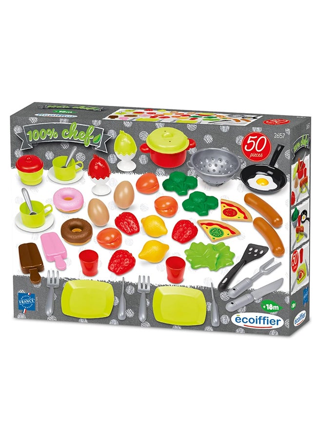 ecoiffier - ECOIFFIER - 50 PIECES COOKING SET - Image 1