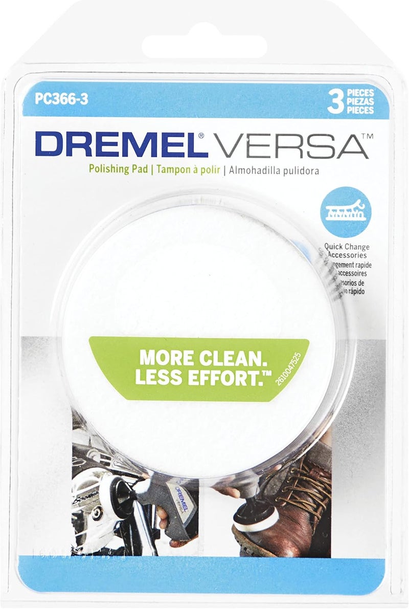 DREMEL PC366-3 Power Scrubber Polishing Pads - Image 5