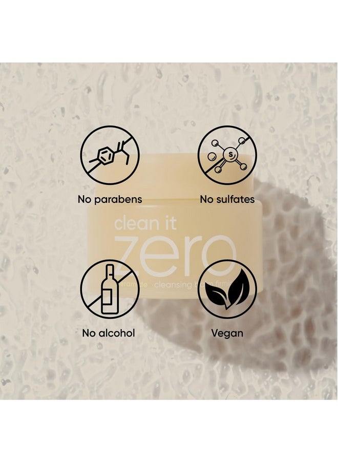 Banila Co Clean It Zero Firming Cleansing Balm With Moringa Cermaide Vegan Makeup Removing Facial Wash 100Ml  - Image 3