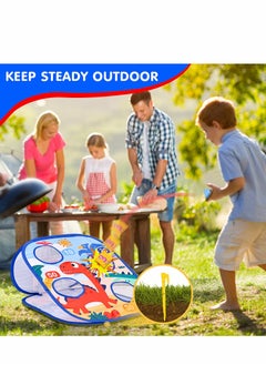 KASTWAVE 3 in 1 Kids Bean Bag Toss Game, Outdoor Toys for Boys, Interactive Outside Games for Family Camping Party, Great Birthday for Kids Todders  - Image 2