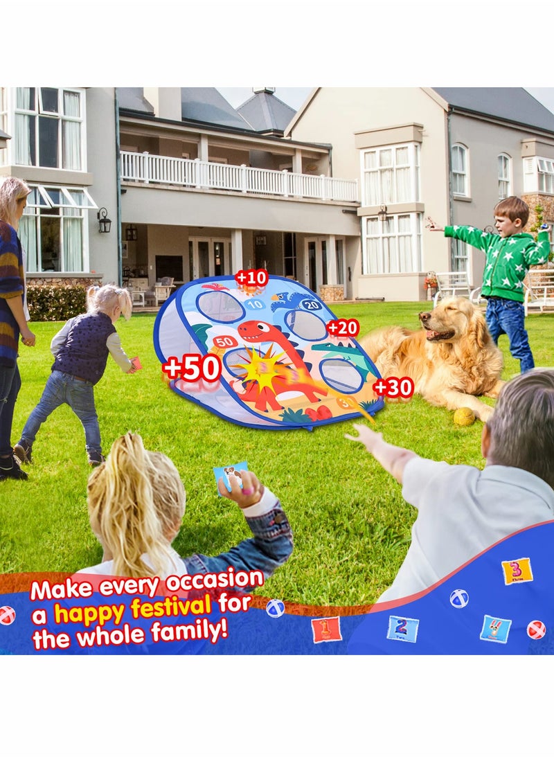 KASTWAVE 3 in 1 Kids Bean Bag Toss Game, Outdoor Toys for Boys, Interactive Outside Games for Family Camping Party, Great Birthday for Kids Todders  - Image 3