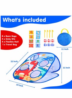 KASTWAVE 3 in 1 Kids Bean Bag Toss Game, Outdoor Toys for Boys, Interactive Outside Games for Family Camping Party, Great Birthday for Kids Todders  - Image 4
