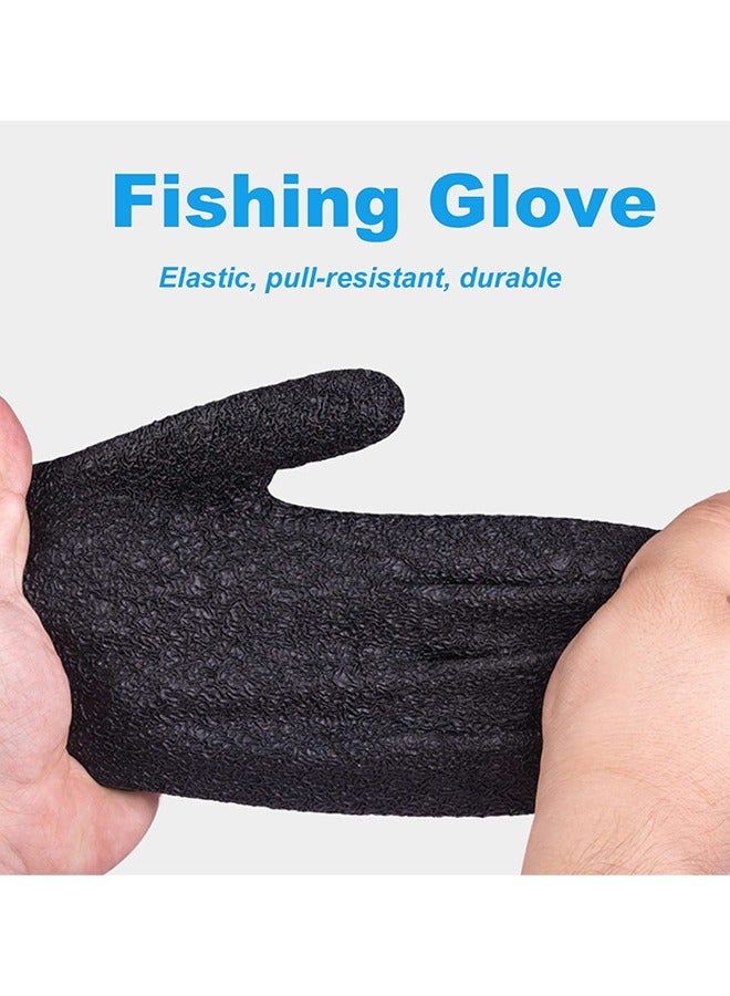 Generic 2PCS Fishing Gloves with Magnet Release,Fisherman Professional Catch Fish Gloves, Fishing Puncture Proof Gloves, Fishing Glove for Handling, Catching, Cleaning - Image 4