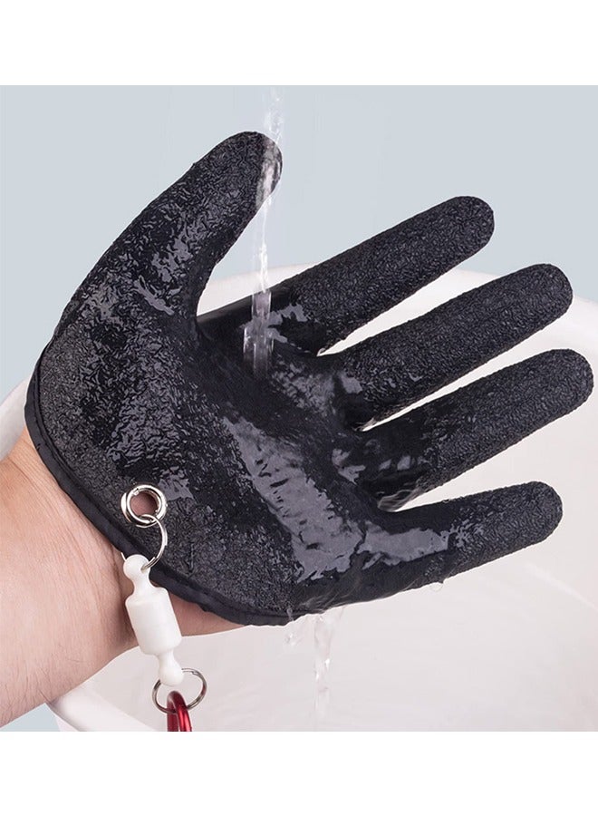 Generic 2PCS Fishing Gloves with Magnet Release,Fisherman Professional Catch Fish Gloves, Fishing Puncture Proof Gloves, Fishing Glove for Handling, Catching, Cleaning - Image 3