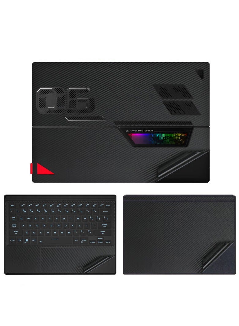 General Laptop Decal Cover Compatible with 13.4 inch ASUS ROG Flow Z13 2025 GZ302E Anti-Scratch Sticker Three Sided Notebook Film Laptop Film 
