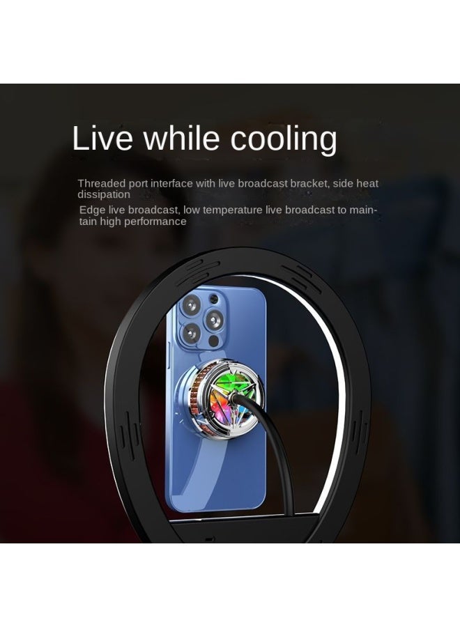 New Magnetic Semiconductor Mobile Phone Radiator Live Car Phablet Chicken Game Refrigeration Cooling Artifact - Image 4
