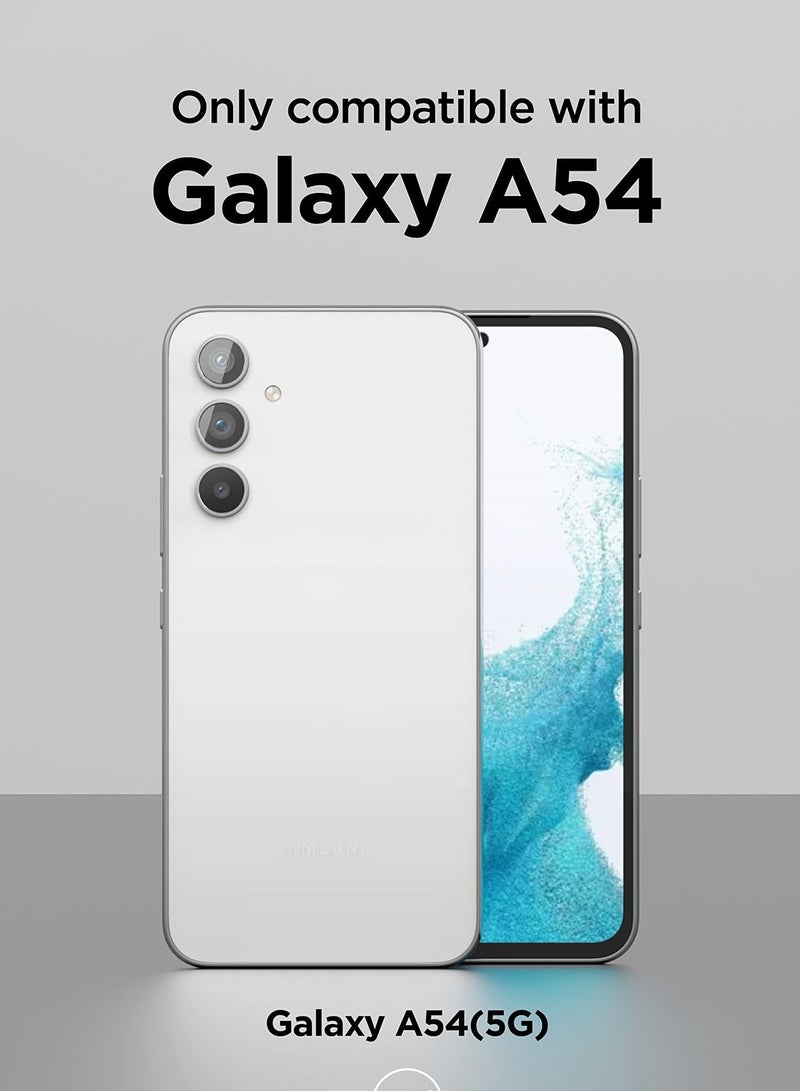 BORTONY Samsung Galaxy A54 5G Case Cover Transparent Soft Flexible TPU Bumper Scratch Resistant Protective Cover - Image 2