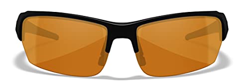 Wiley X Saint CHSAI07 Tactical Shooting Glasses Matte Black Frame with Changeable Smoke Grey and Clear Lenses Ballistic Rated - Image 2