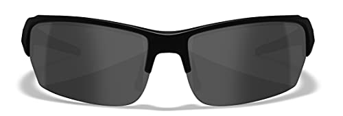 Wiley X Saint CHSAI07 Tactical Shooting Glasses Matte Black Frame with Changeable Smoke Grey and Clear Lenses Ballistic Rated - Image 3