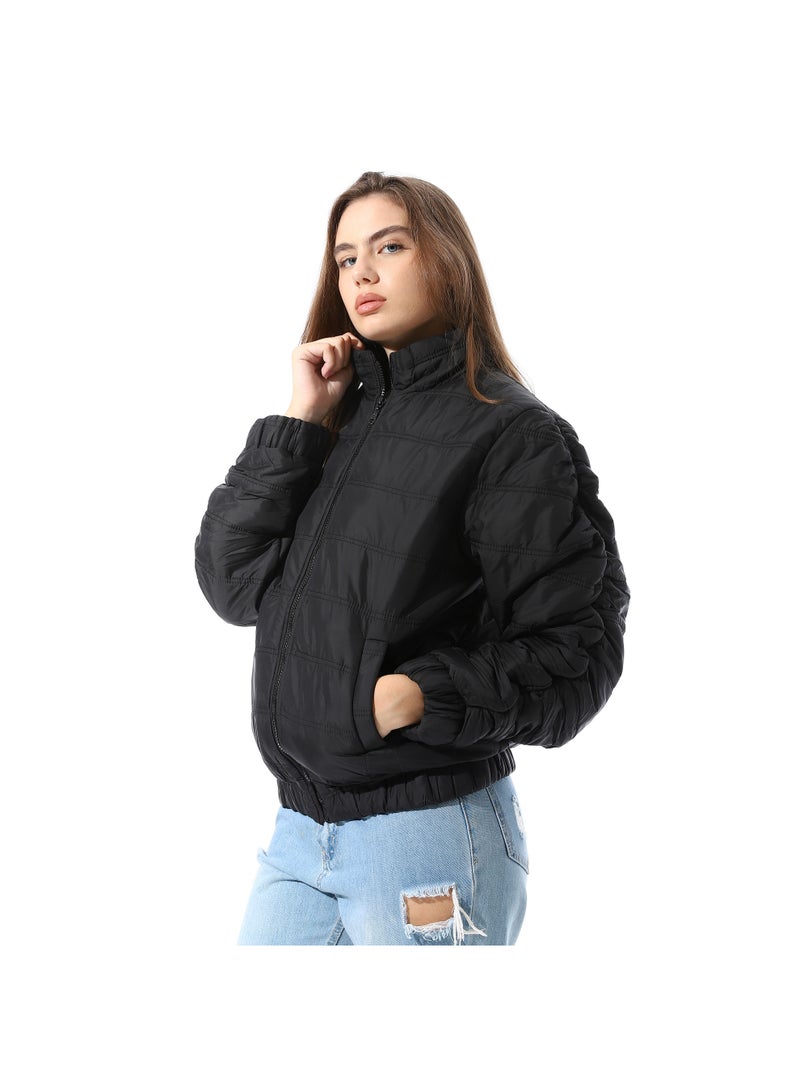 Coctail Women's Puffer Jacket-17085 - Image 2