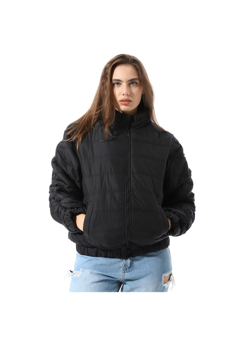 Coctail Women's Puffer Jacket-17085 - Image 1