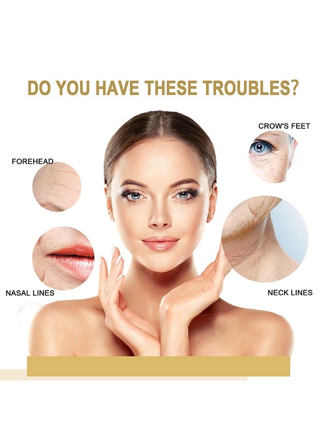 EELHOE Golden Age Refining Serum,97% Erase Deep Diminishes Fine Lines And Dark Circles, Tightens, Hydrates And Moisturizes Skin, Anti-Wrinkle Essence - Image 2