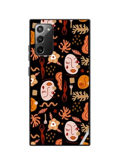 VR CREATIVE Protective Case Cover For Samsung Galaxy Note20 5G Silhouettes Of People Design Multicolour  - Image 1