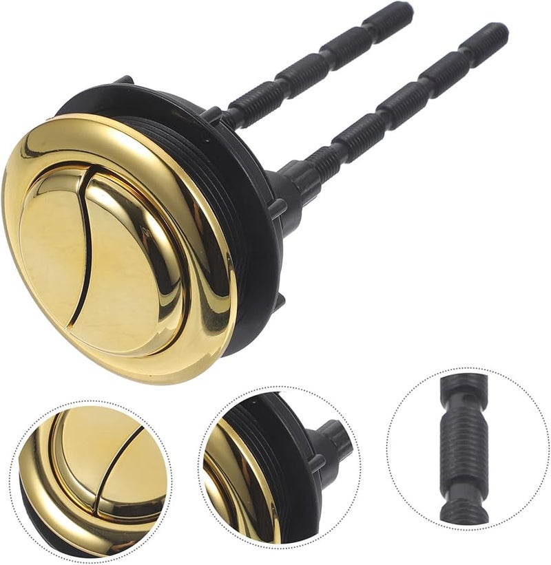 طقم استبدال زر دفع المرحاض المزدوج للتحكم الفعال في المياه وسهولة التركيب - Image 4