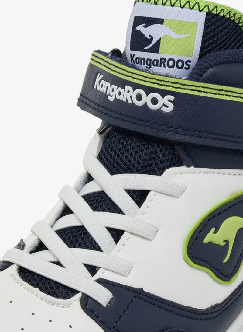 kangaROOS NAVY Women's Logo Detail Sports Shoes with Hook and Loop Closure for Women | Best Price UAE