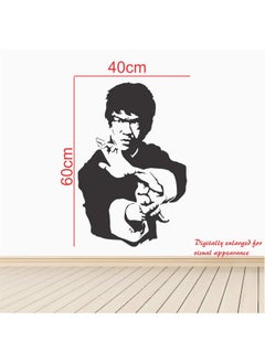 StickMe StickMe 'Bruce Lee Wall Sticker ' -SM288 (Multi Colour, Vinyl - 60cm X 40 cm)  - Image 3
