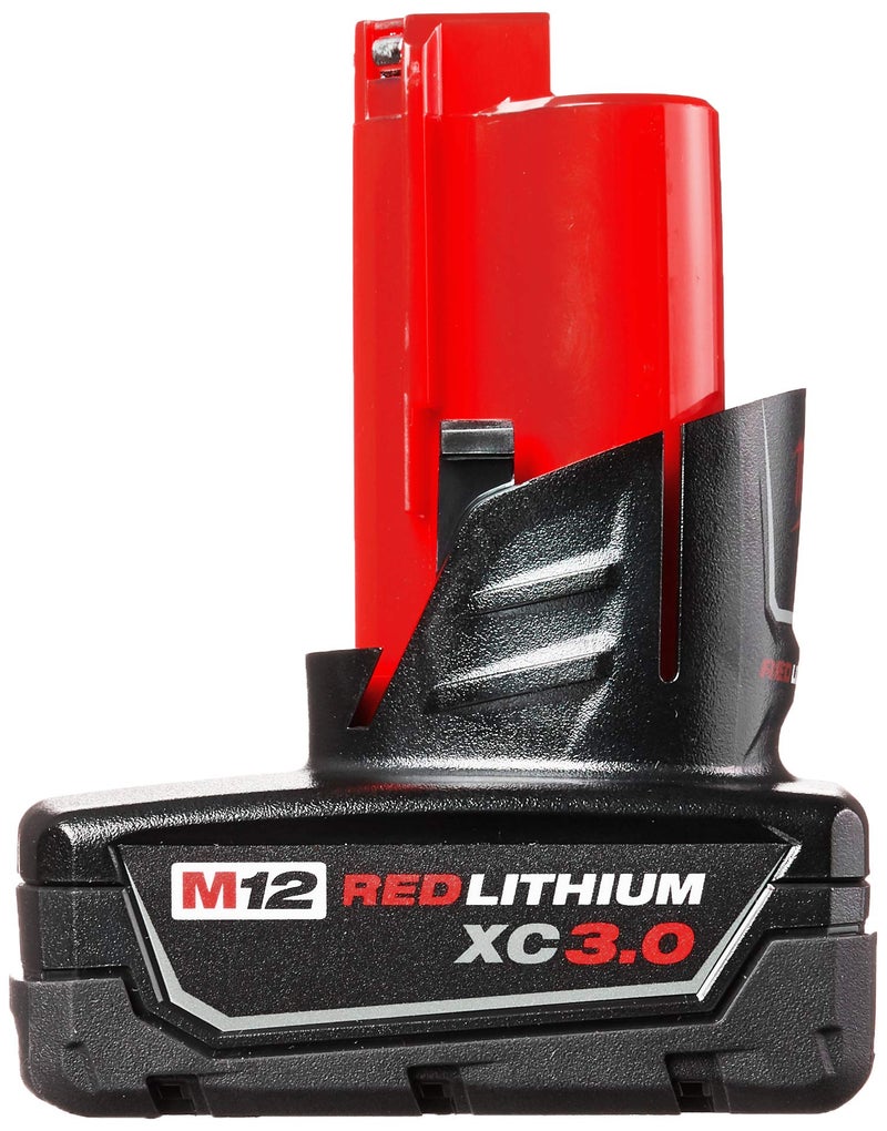 Milwaukee 48-11-2412 Twin Pack of 3.0 Amp Hour Extended Capacity 12V Lithium Ion Batteries - Image 2