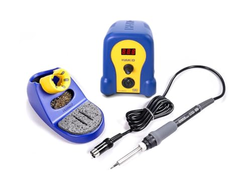 Hakko هاكو FX888DX-010BY - محطة لحام رقمية مع مشفر دوار (هيكل أزرق/أصفر) - Image 2