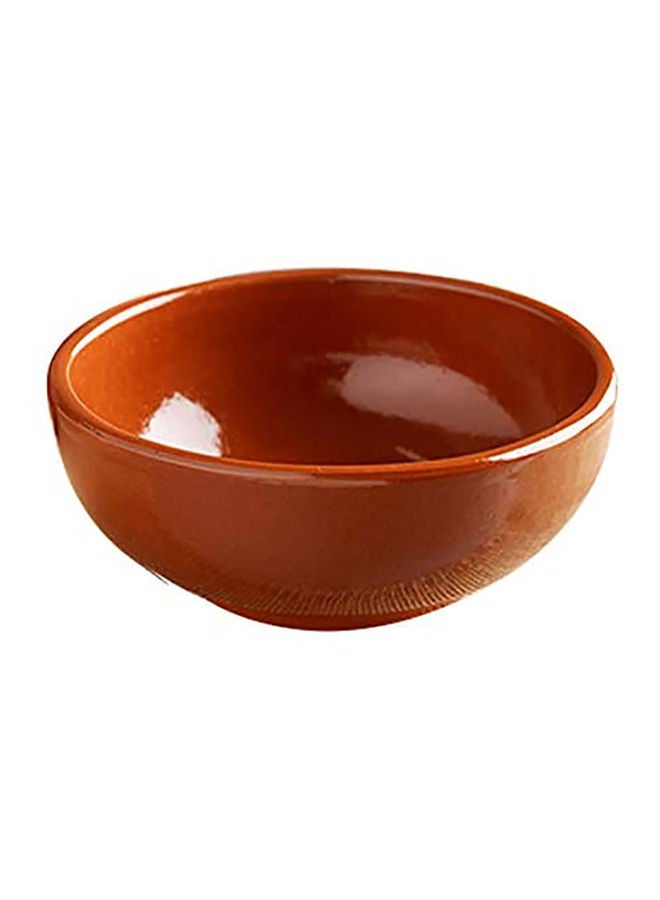 Regas Mud Clay Footed Bowl 15CM - 600ML - Image 1