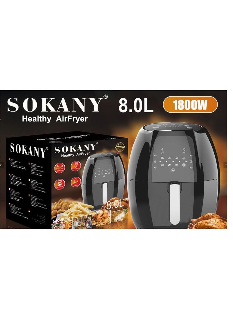 Digital Air Fryer Without Oil, 1800Watt, 8.0 Liters, Black - SK-8014 - pzsku/ZEC80F9D04AC77BB5E519Z/45/_/1686223571/33770b0c-fcdc-4367-b02f-ccea46dd44bf