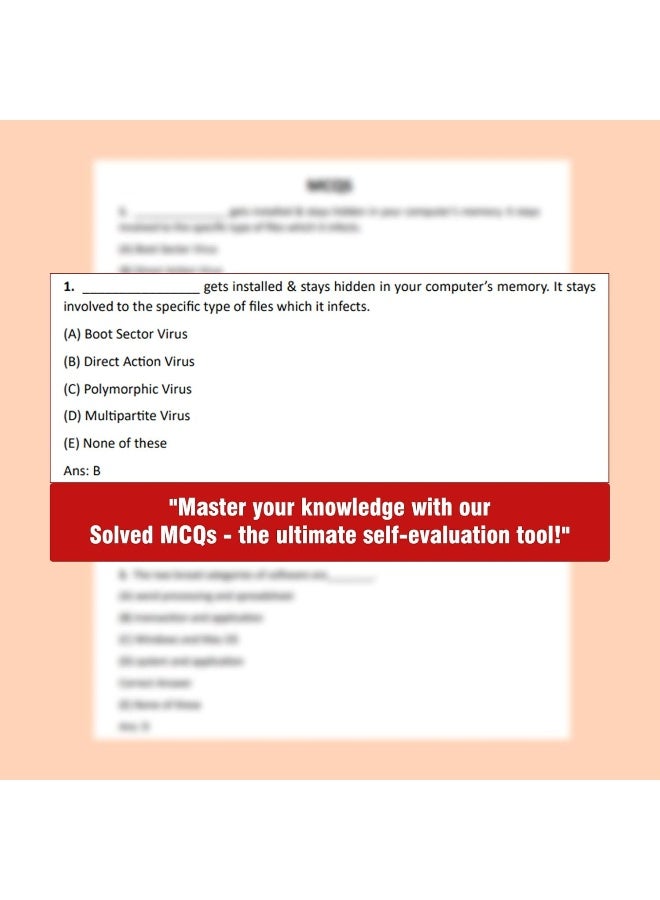 Computer Aptitude Topicwise Notes for All Banking Related Exams | A Complete Preparation Book for All Your Banking Exams with Solved MCQs | IBPS Clerk, IBPS PO, SBI PO, SBI Clerk, RBI and Other Banking Exams  - Image 5