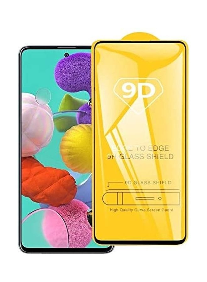 ICS 9D Screen Protector For Samsung Galaxy A51 Black