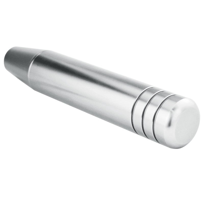 Arenbel 7" Polished Aluminum Car Gear Stick Lever Shift Long Handle Weighted Shifter Knob Fit Most Manual Automatic Vehicles, Silver - Image 5