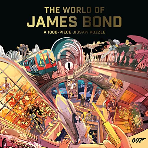 Laurence King The World of James Bond 1000 Piece Puzzle - Image 1