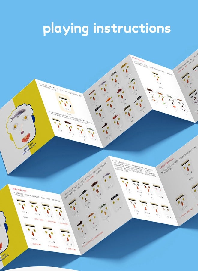 GROIC Social Emotional Learning Toys, Face Toddler Puzzles, Facial Expressions and Emotional Flashcards Preschool Learning Activities Sensory Toys for Kids Understanding Things and Art Enlightenment - Image 5