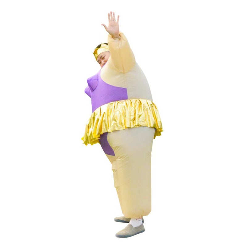 Annual Performance Doll Ballet Inflatable Suit Fat Man Inflatable Sumo Funny Party Activity Ballet Inflatable Suit - Image 5
