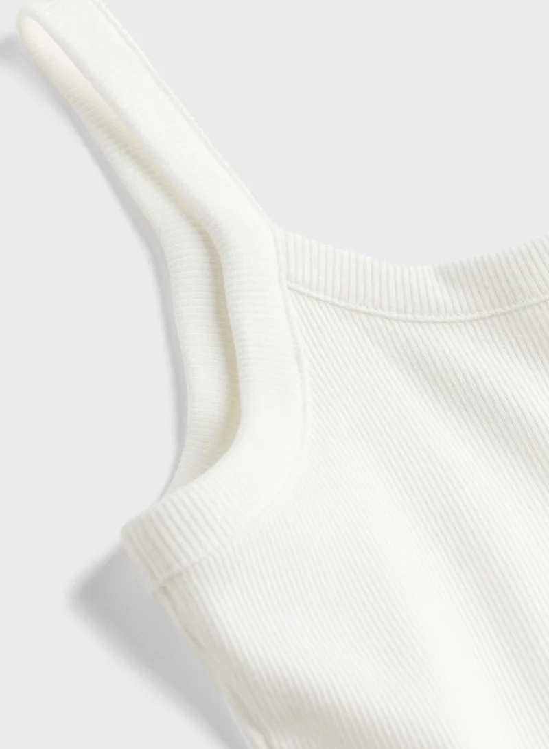 H&M Ribbed Strappy Vest