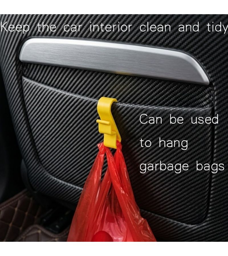 Yellow 3D Printed Car Eyeglass Holder Sun Visor Organizer - Image 4