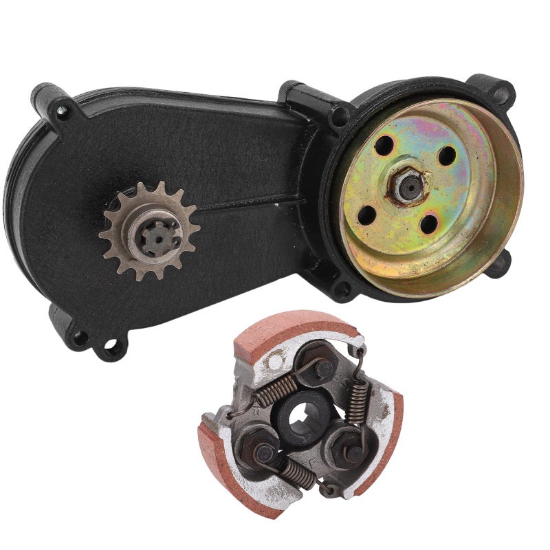 Clutch Gear Box 75mm Diameter Clutch Drum Housing Gear Box - High Quality Metal Alloy Ceramic Material Transmission Gear Box Clutch for 47cc 49cc Mini Pocket Quad Dirt Bike ATV - Image 1