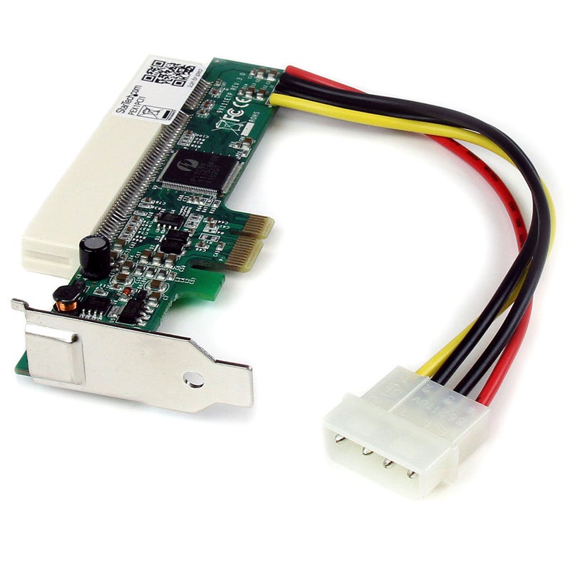 StarTech.com PCI Express to PCI Adapter Card - PCIe to PCI Converter Adapter with Low Profile / Half-Height Bracket , TAA (PEX1PCI1) - Image 1