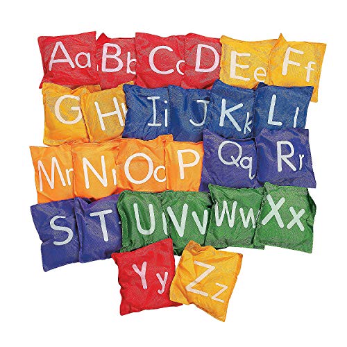 Fun Express Alphabet Bean Bags 5 26 Pc 26 Pieces Educational and Learning Activities for Kids - Image 1