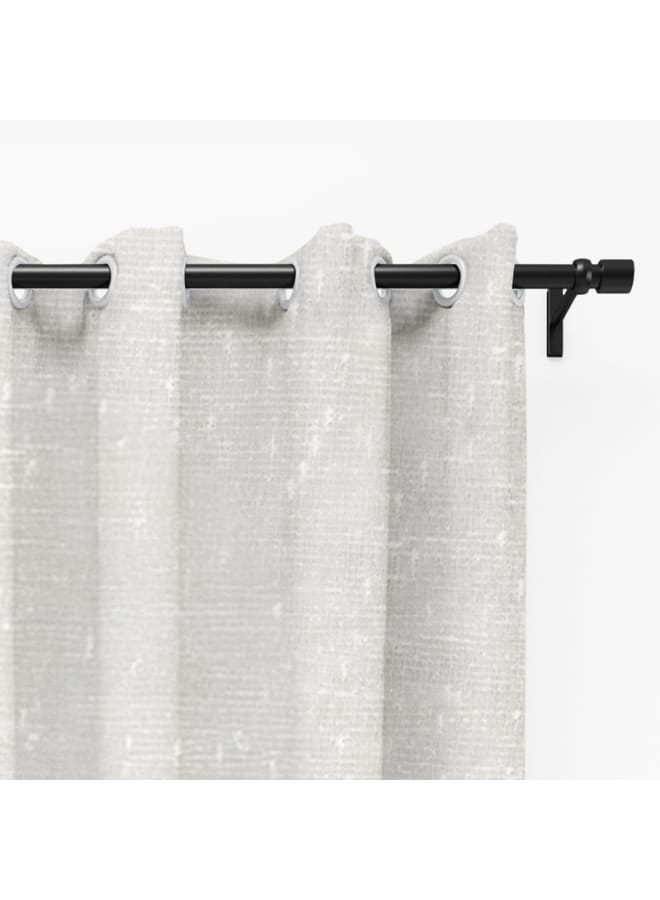  انتكس بيت الستائر ستائر كتان أنيقة - قماش شبه شفاف - ديكور أنيق لغرفة المعيشة وغرفة النوم - ستائر خفيفة الوزن مع حلقات فولاذية - قطعة واحدة - Image 3