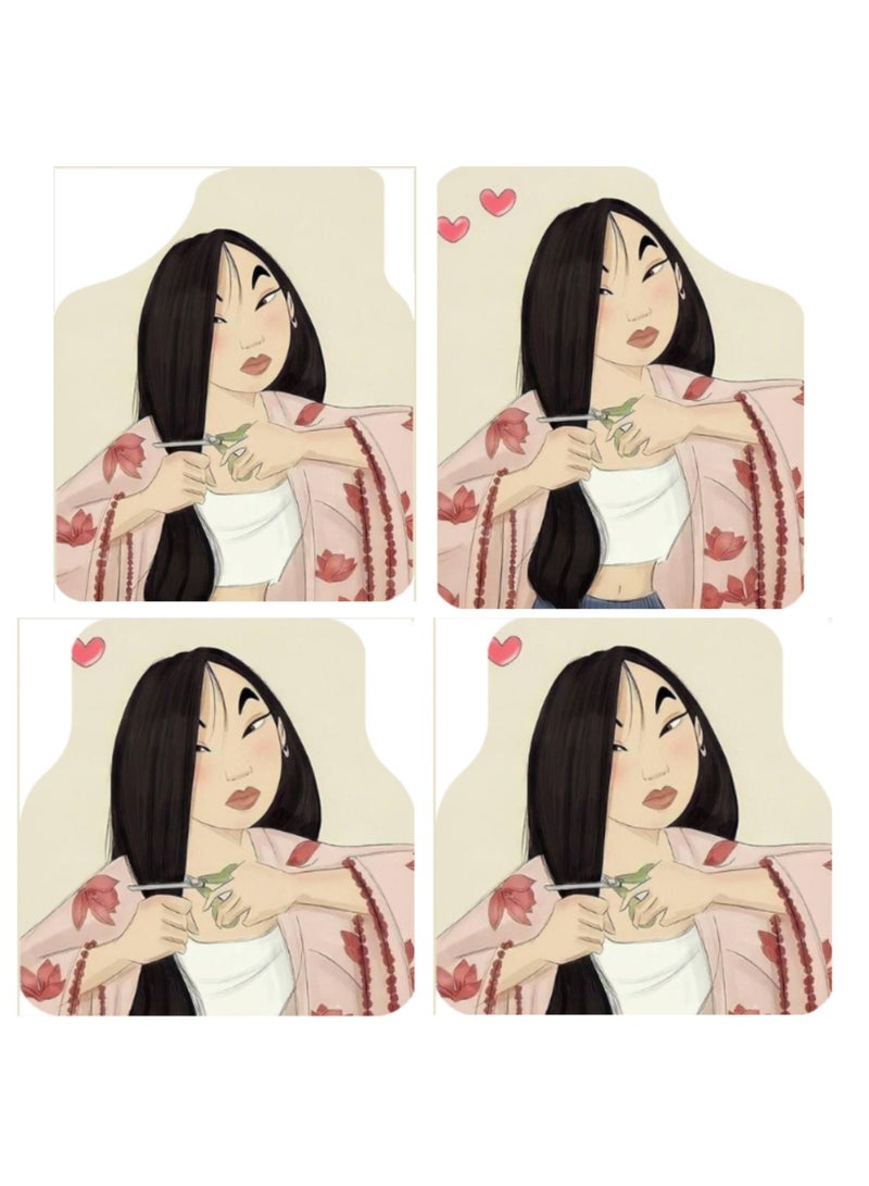 MT Best Buy Empowering Woman Car Floor Mats – 4-Piece Set, Universal Fit, Non-Slip, Waterproof, Easy to Clean, Inspirational Feminine Design