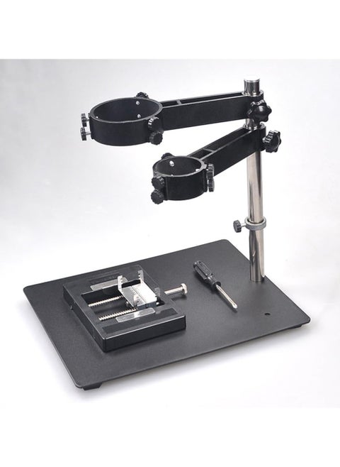 Hot Air Gun Holder Stand, Multi-Function 360° Rotated Height Adjustable Brackets for BGA SMD Rework Soldering Station