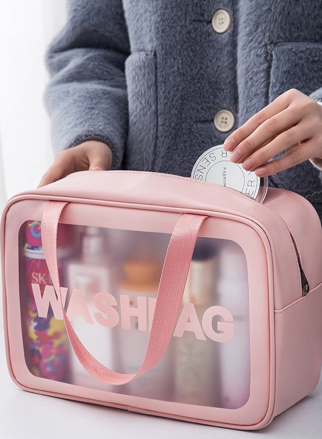 حقيبة الحمام المقاومة للماء حقيبة ادوات حلاقه - Image 2