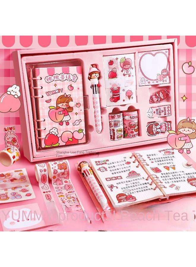 Bluejw Net Red Hand Ledger Box Cartoon Hand Ledger Complete Set Of Hand Ledger Children Primary School Birthday Suit - Image 2