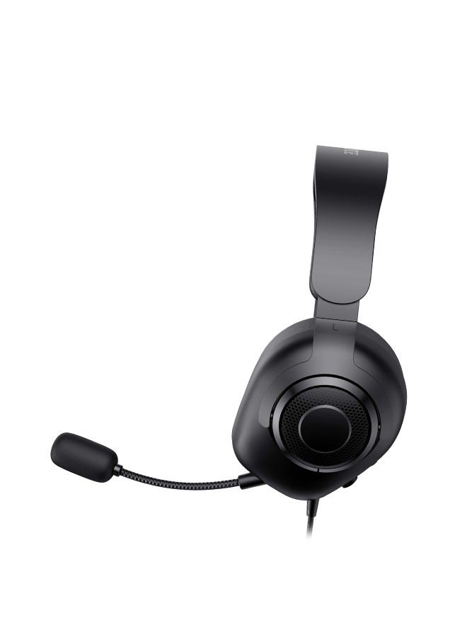Wired Gaming Headphone with Mute Button and Volume Control Wheel, Immersive Stereo Sound,Soft Memory Foam Earmuffs，360° Omnidirectional Sound Pickup  - Image 4