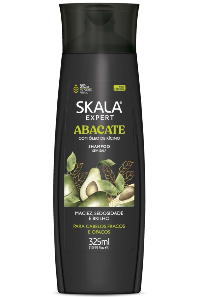 Avocado and Castor Shampoo for Weak and Damaged Hair - 325 ml
